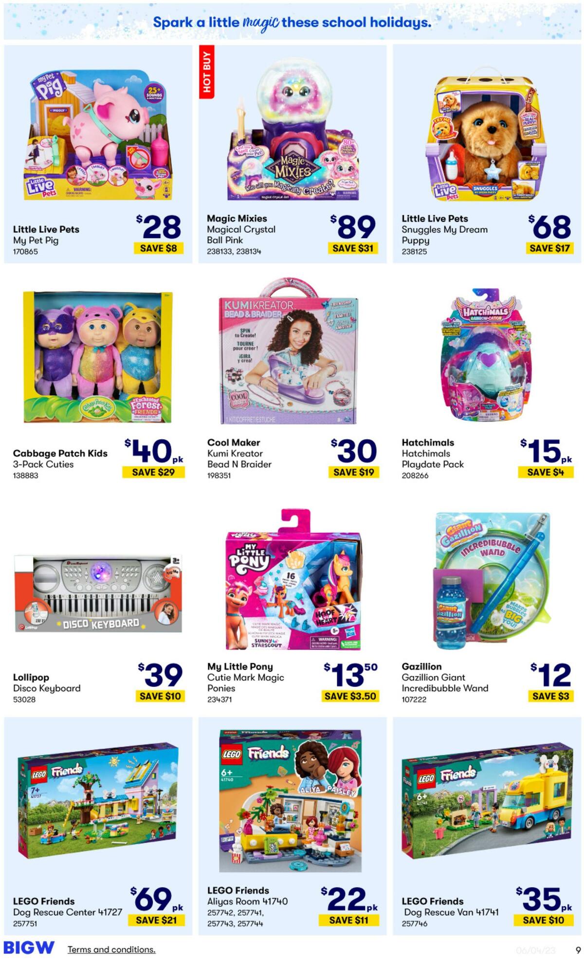 Big W Catalogues from 6 April