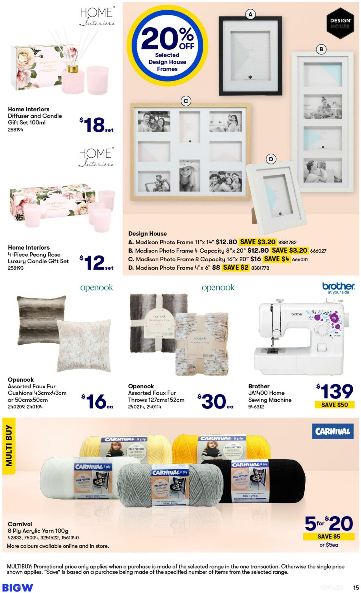 Big W Catalogues from 13 April
