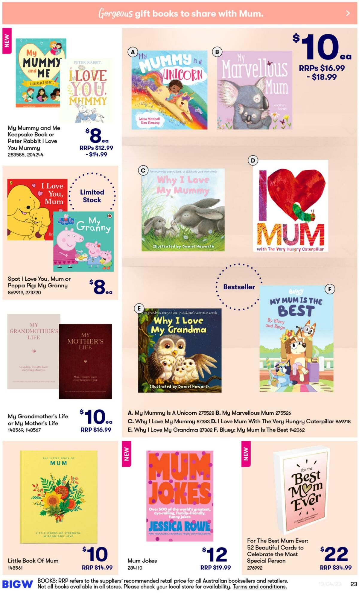 Big W Catalogues from 13 April