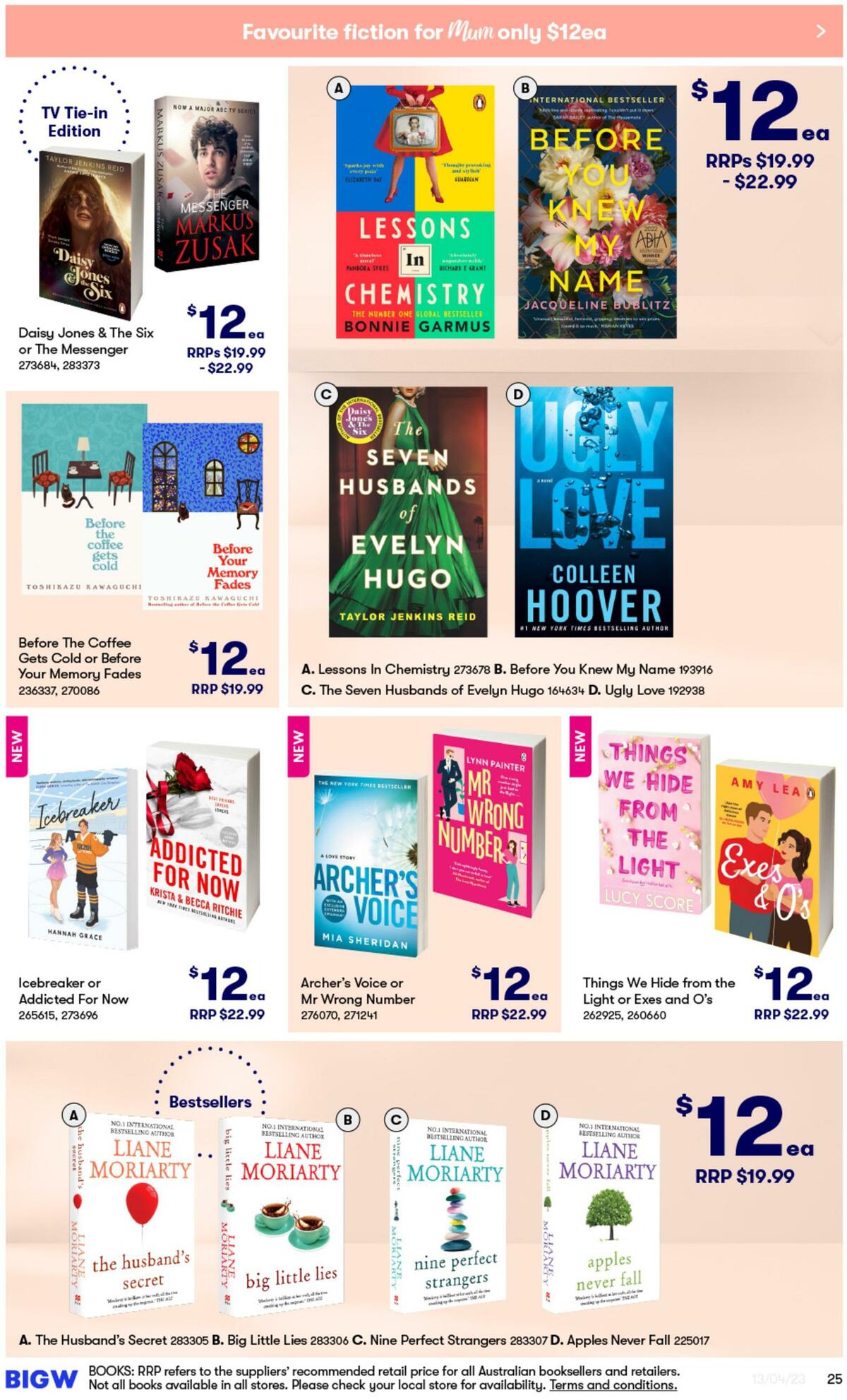 Big W Catalogues from 13 April