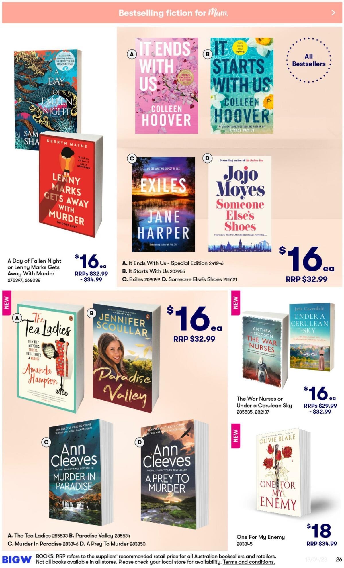Big W Catalogues from 13 April