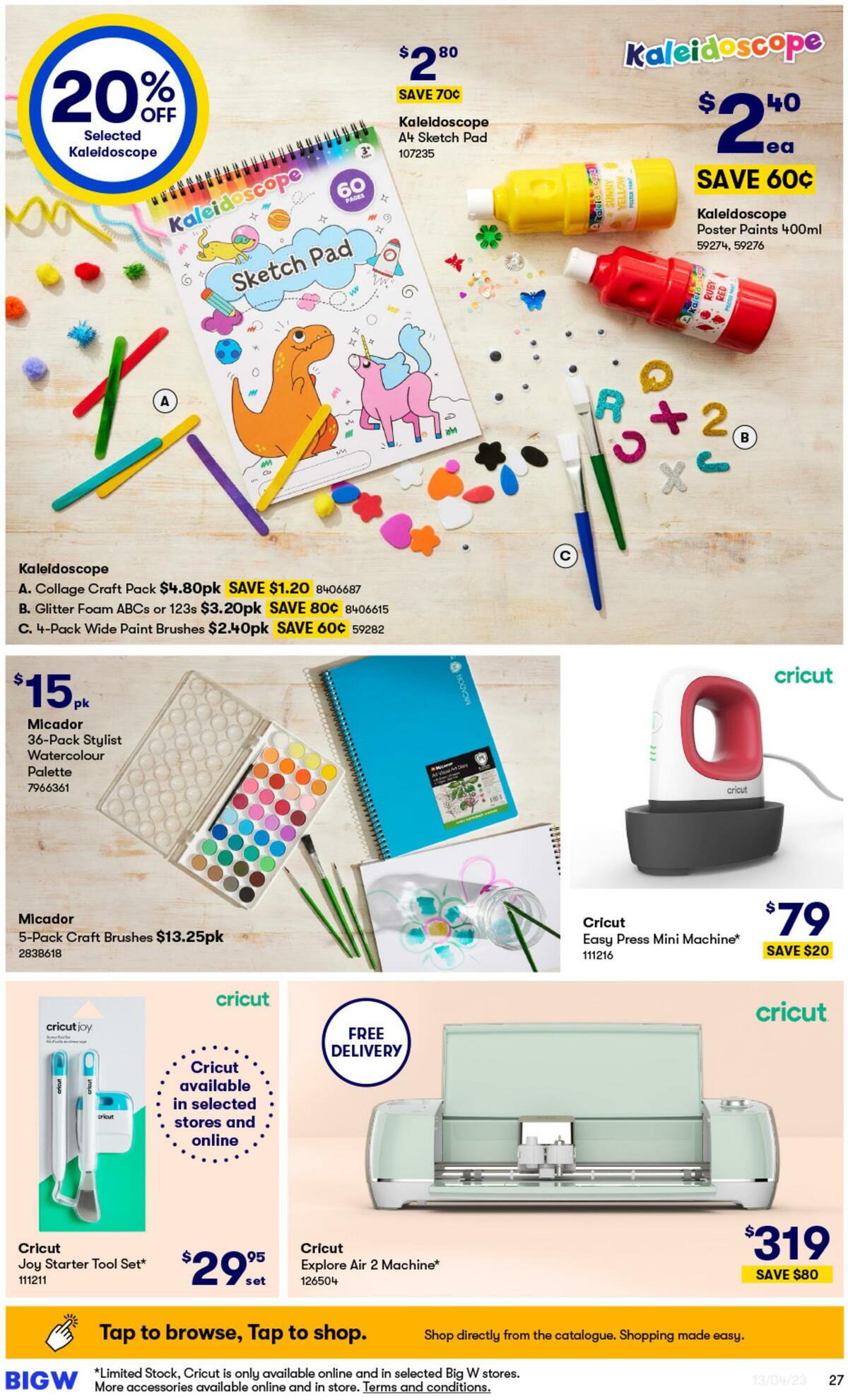 Big W Catalogues from 13 April