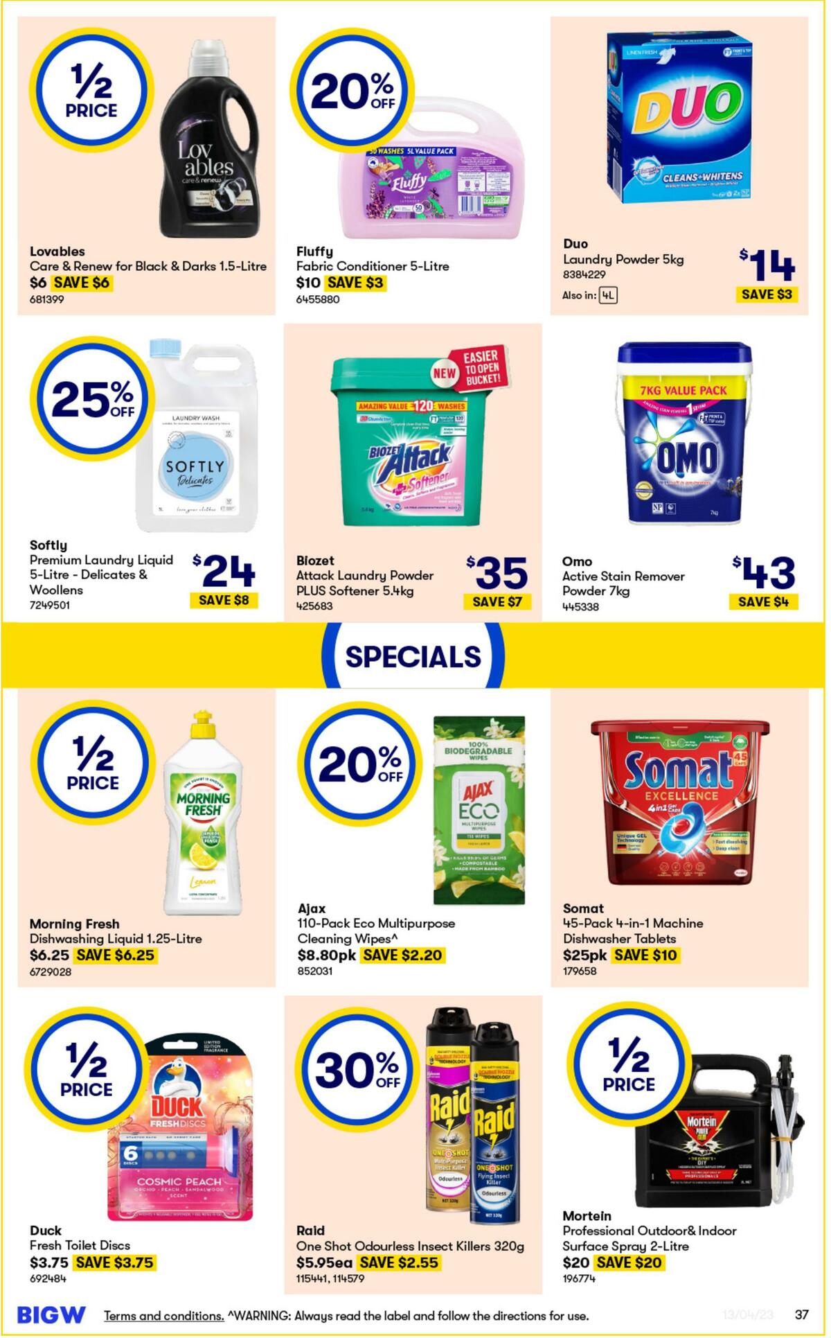 Big W Catalogues from 13 April