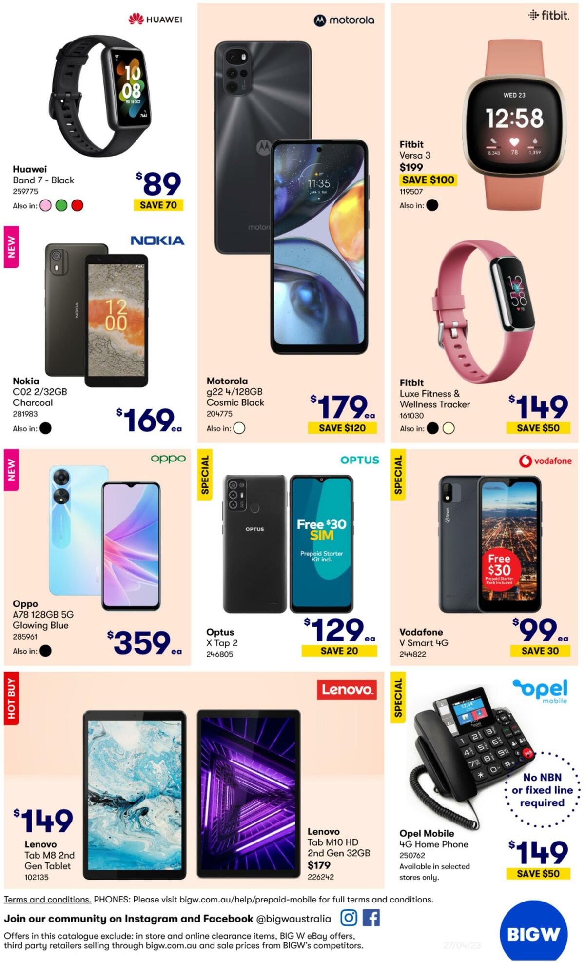 Big W Catalogues from 27 April