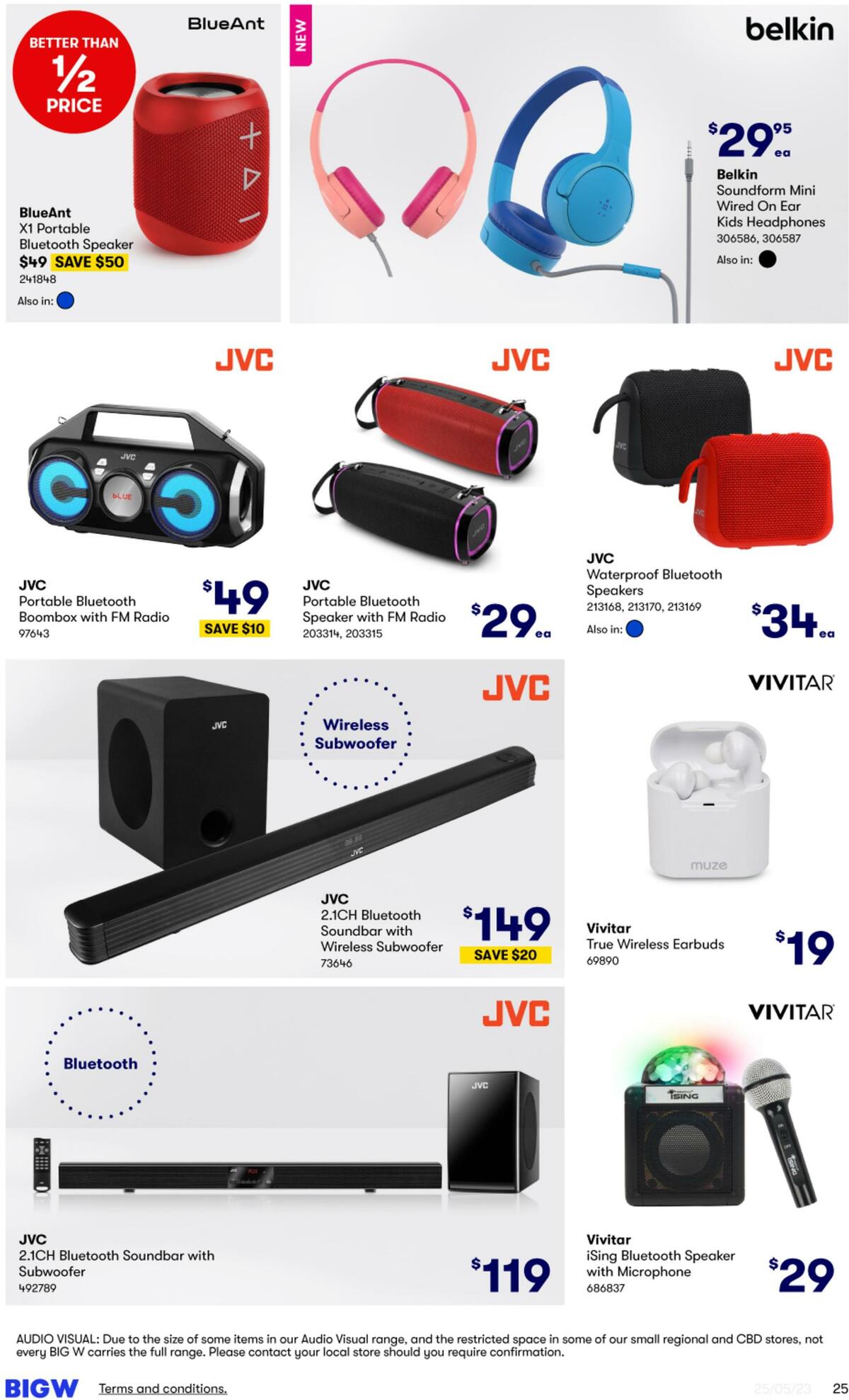 Big W Catalogues from 25 May