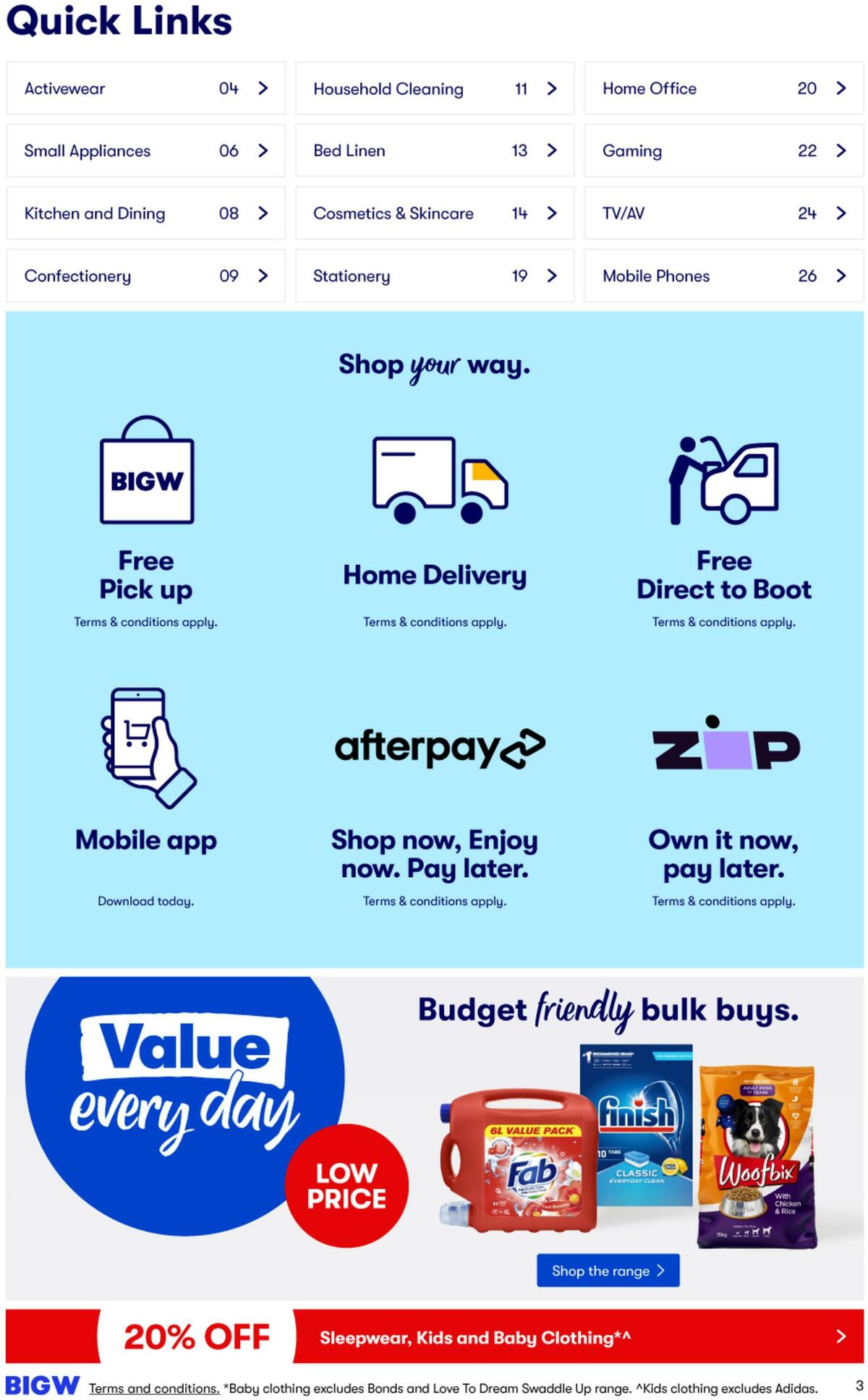 Big W Catalogues from 25 May