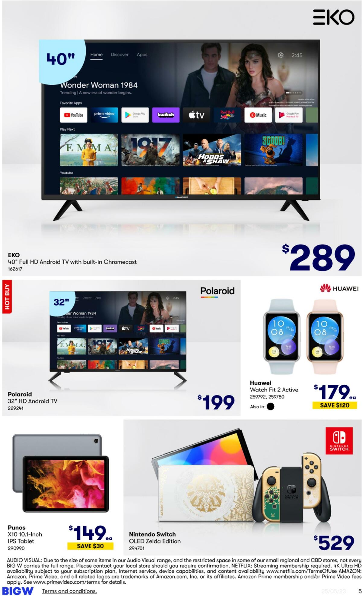 Big W Catalogues from 25 May