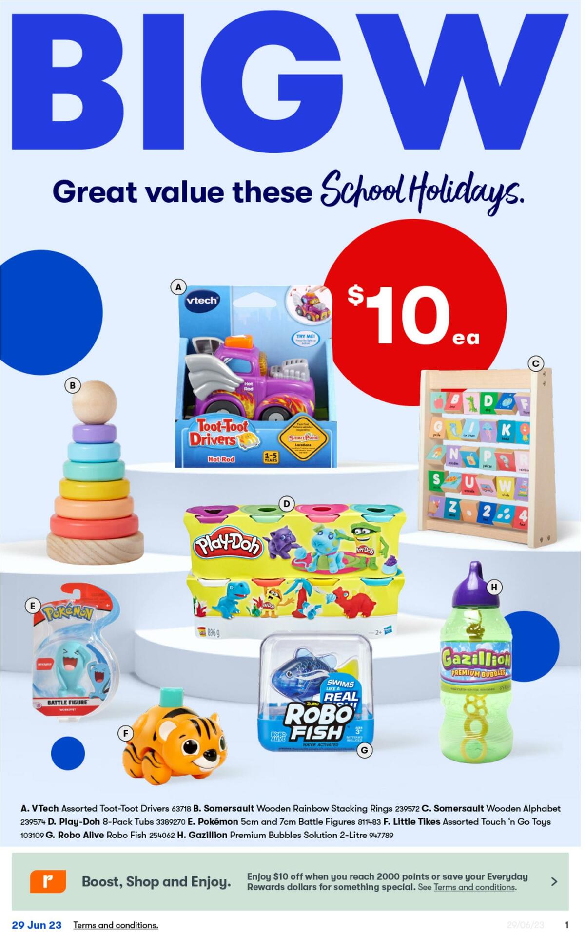 Big W Catalogues from 29 June