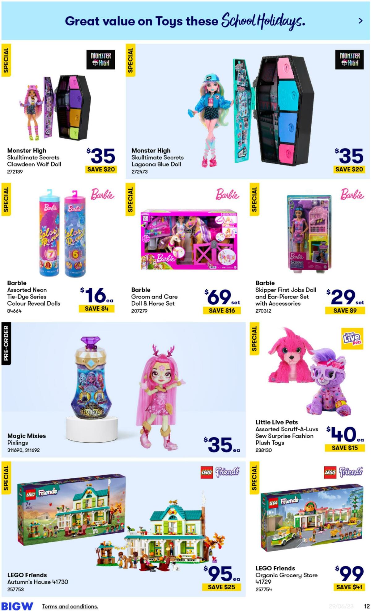 Big W Catalogues from 29 June