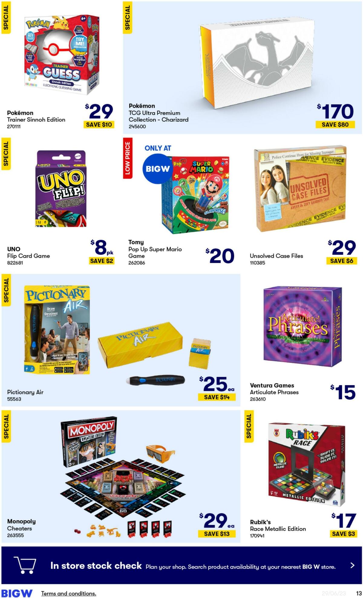 Big W Catalogues from 29 June