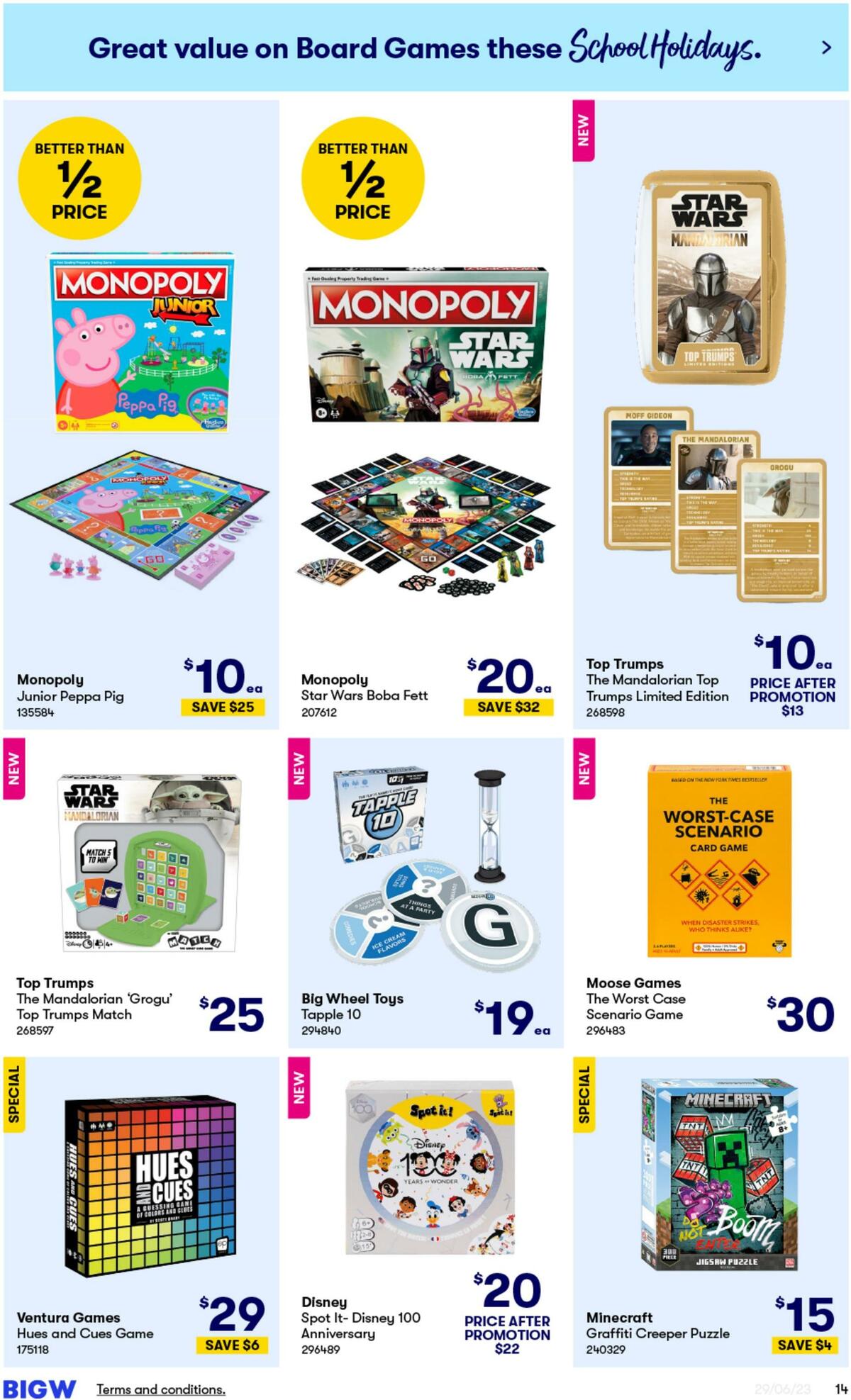 Big W Catalogues from 29 June