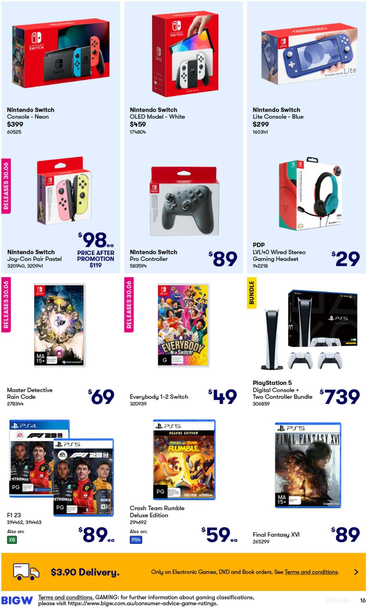 Big W Catalogues from 29 June