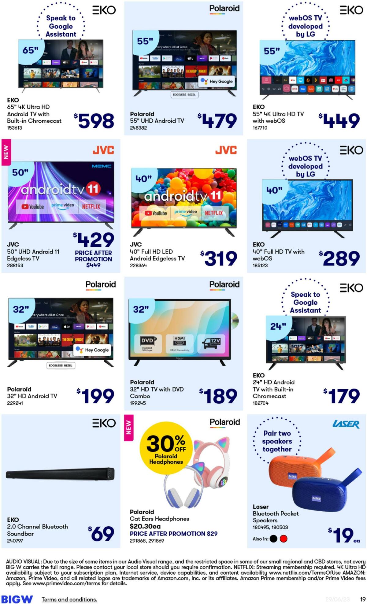 Big W Catalogues from 29 June