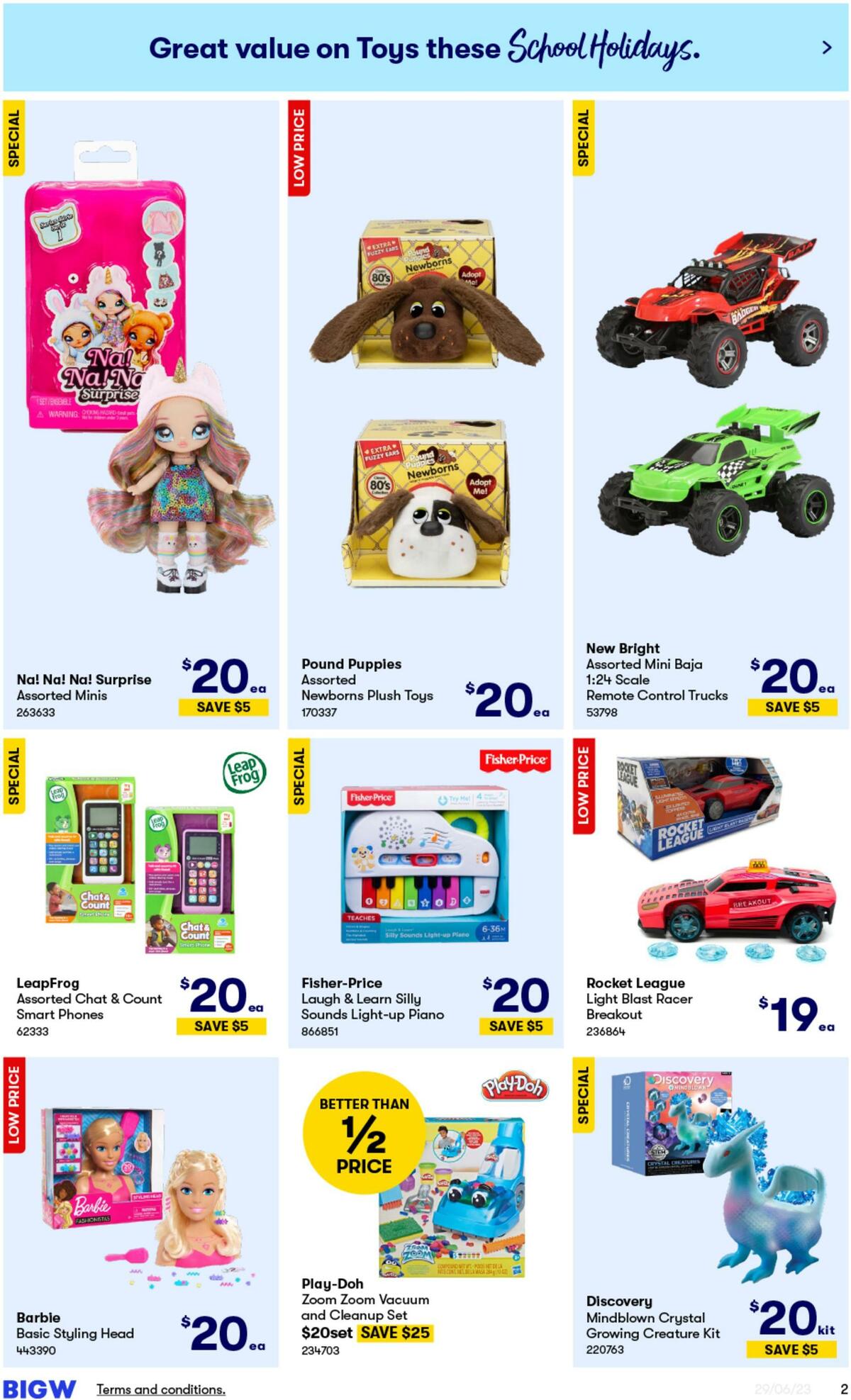 Big W Catalogues from 29 June