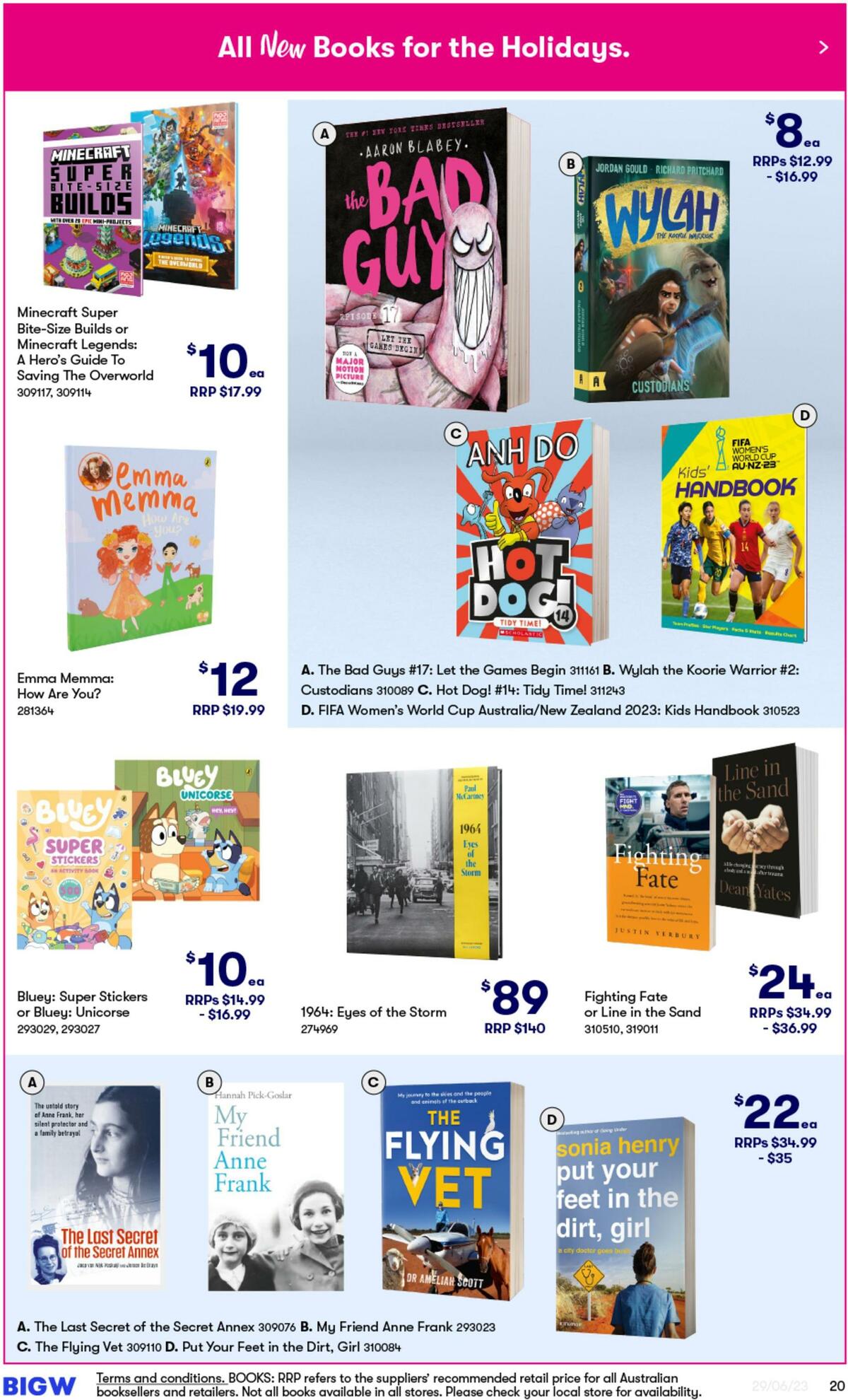 Big W Catalogues from 29 June