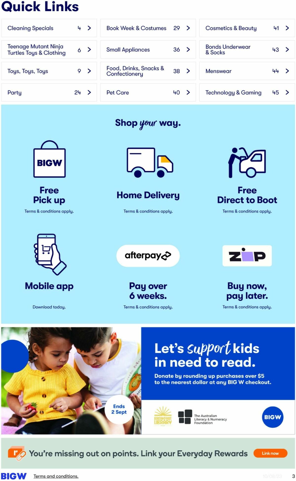 Big W Catalogues from 10 August