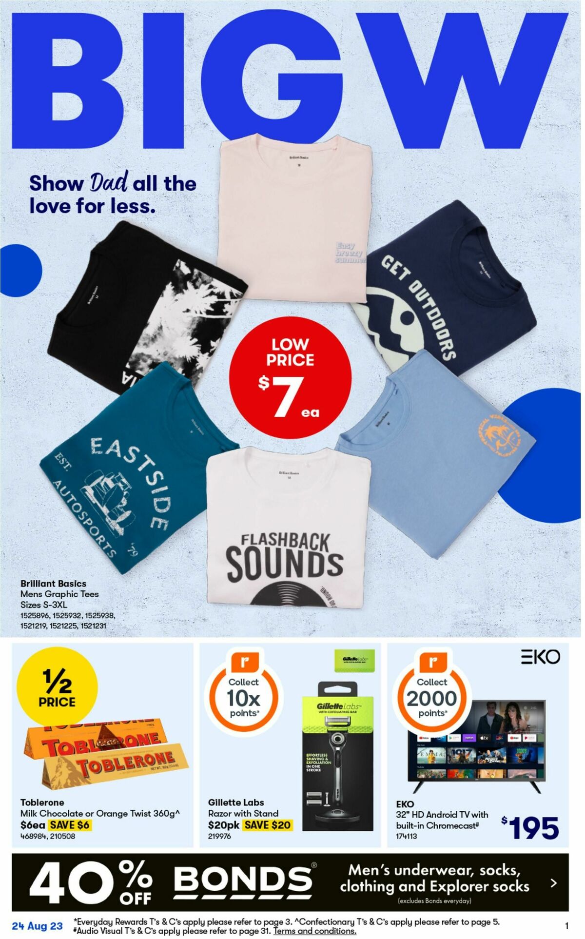 Big W Catalogues from 24 August