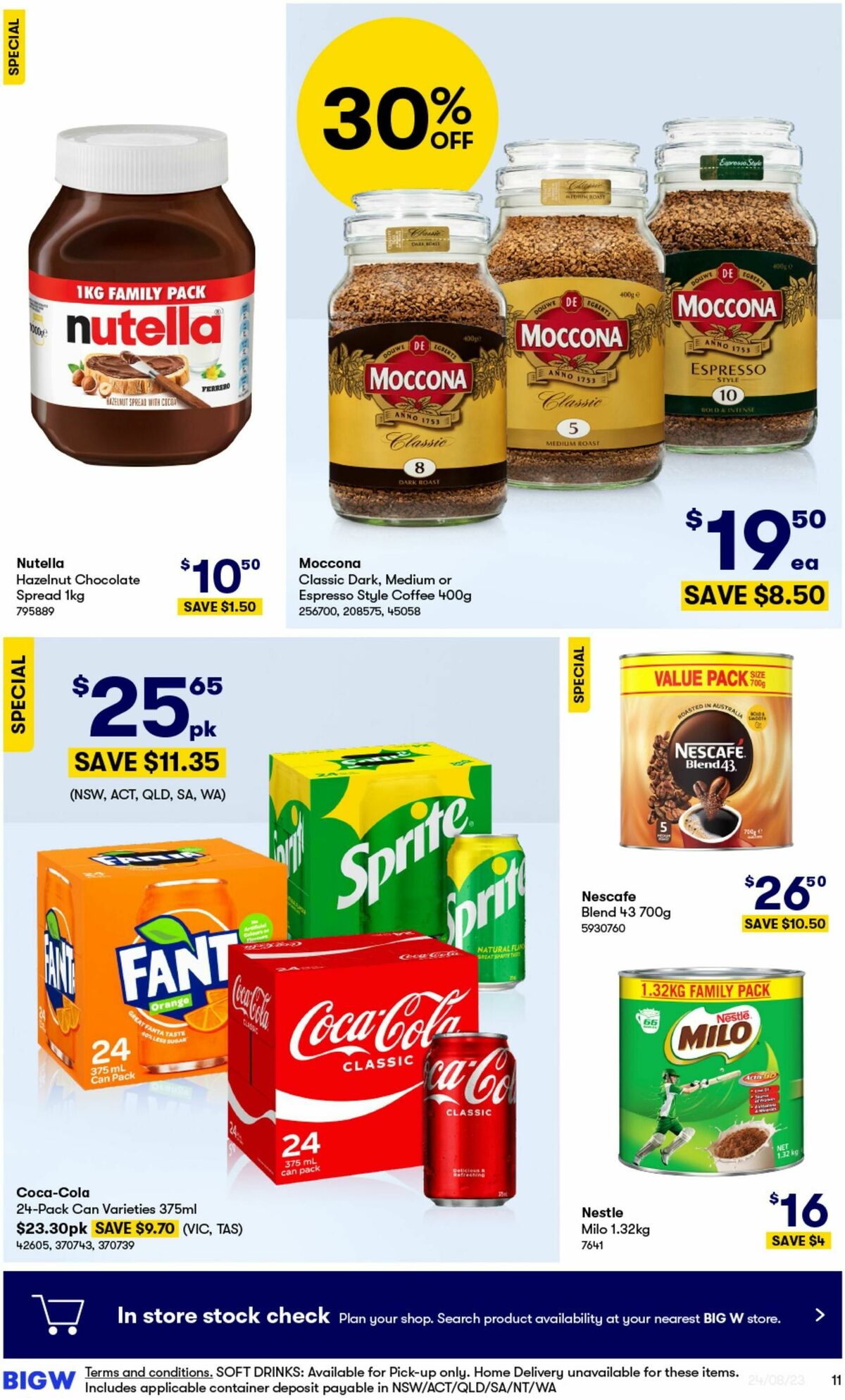 Big W Catalogues from 24 August