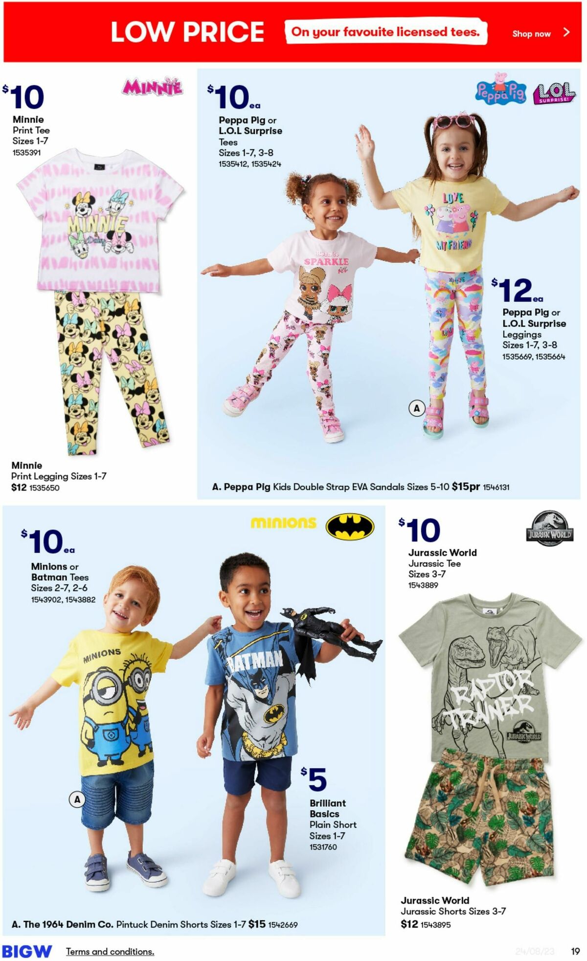 Big W Catalogues from 24 August