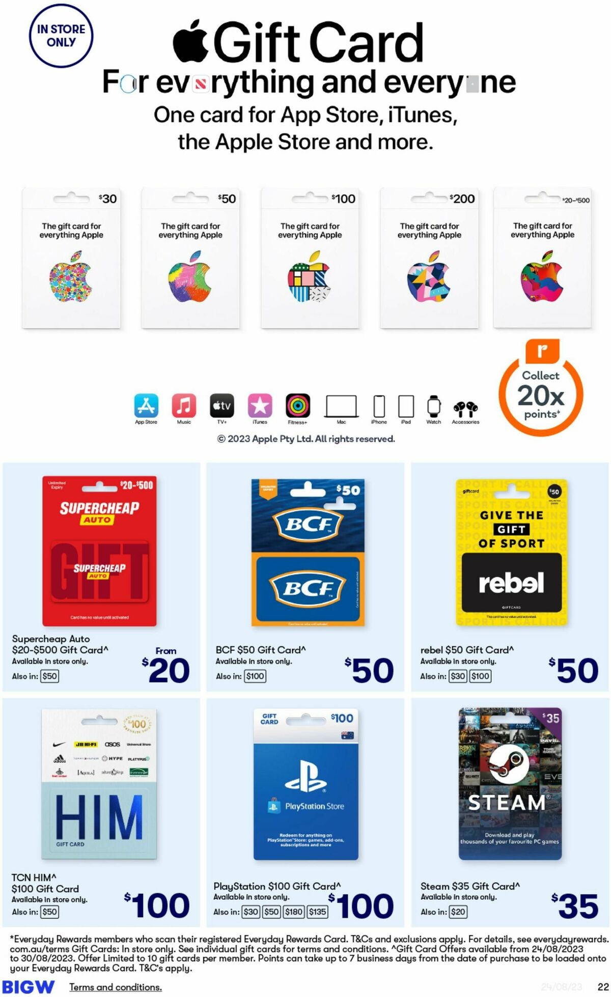 Big W Catalogues from 24 August