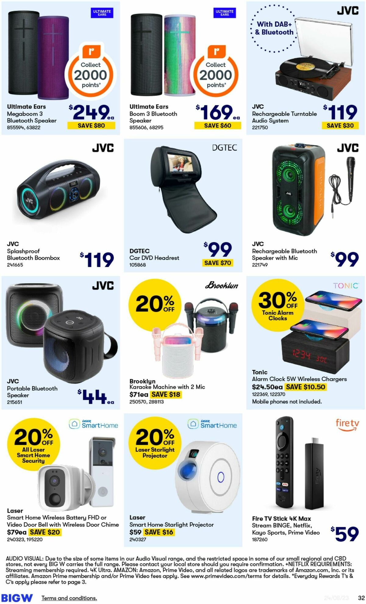 Big W Catalogues from 24 August