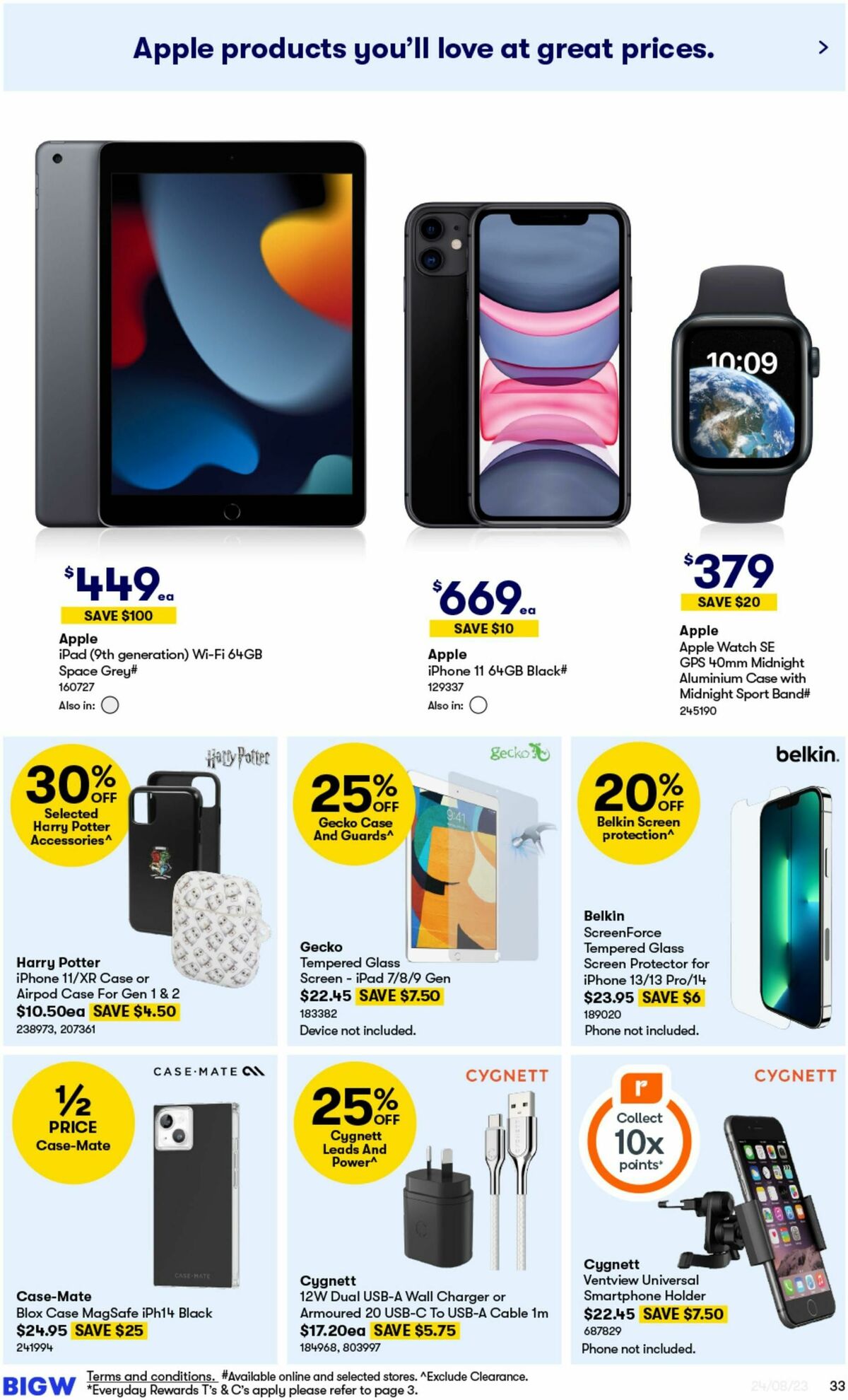 Big W Catalogues from 24 August