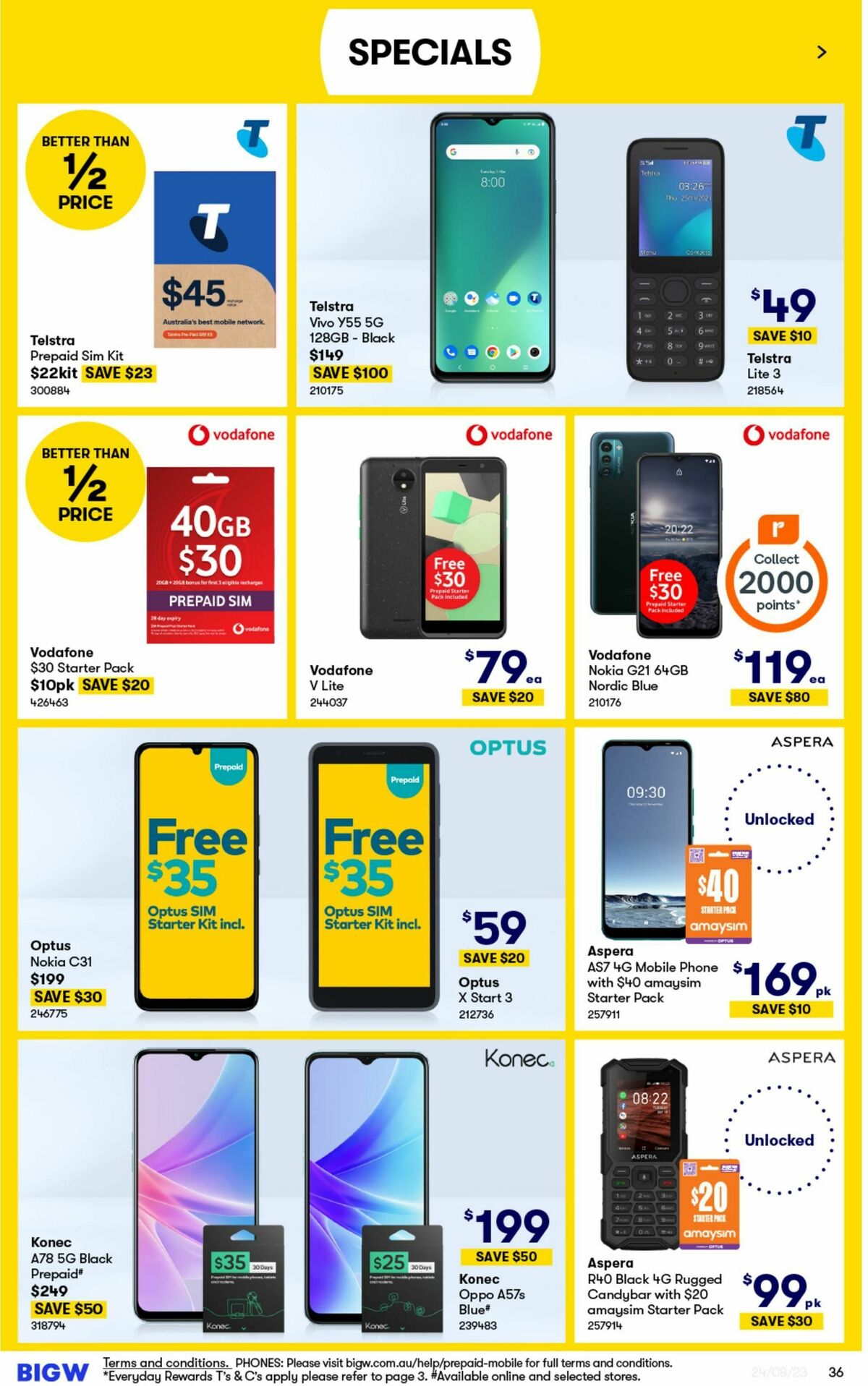 Big W Catalogues from 24 August