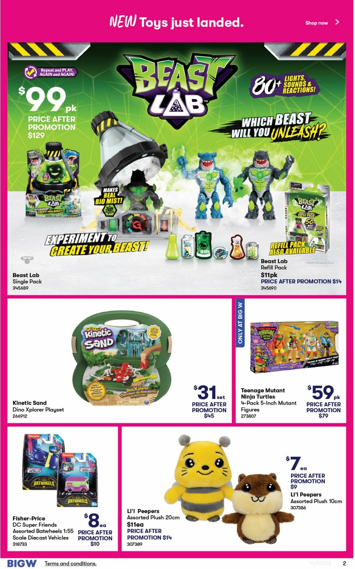 Big W Catalogues from 14 September