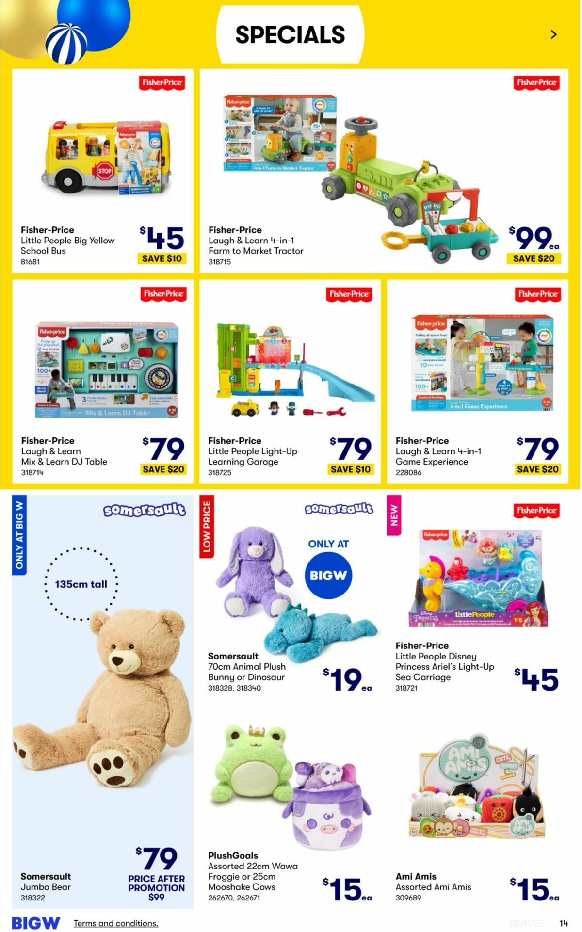 Big W Catalogues from 2 November