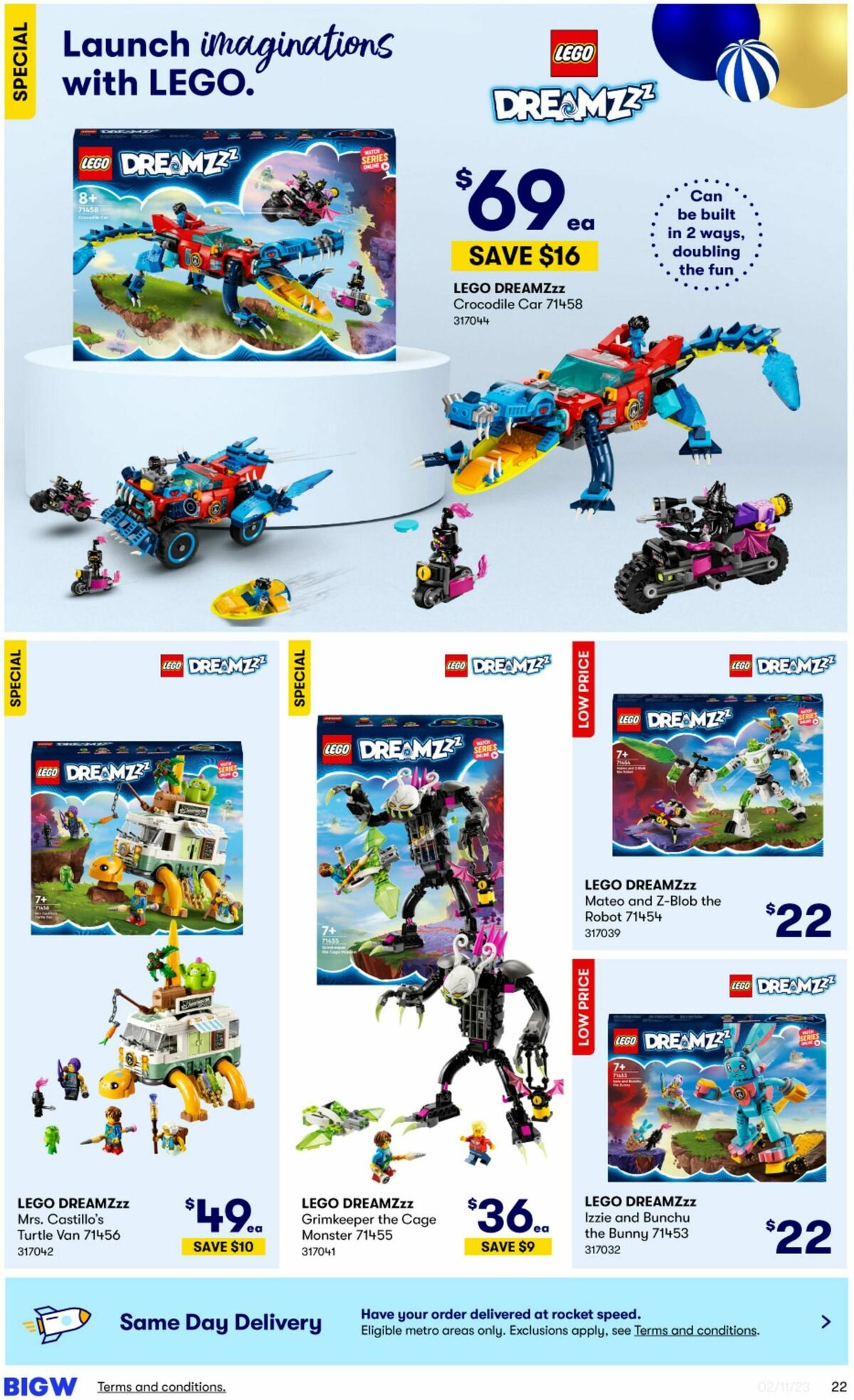 Big W Catalogues from 2 November