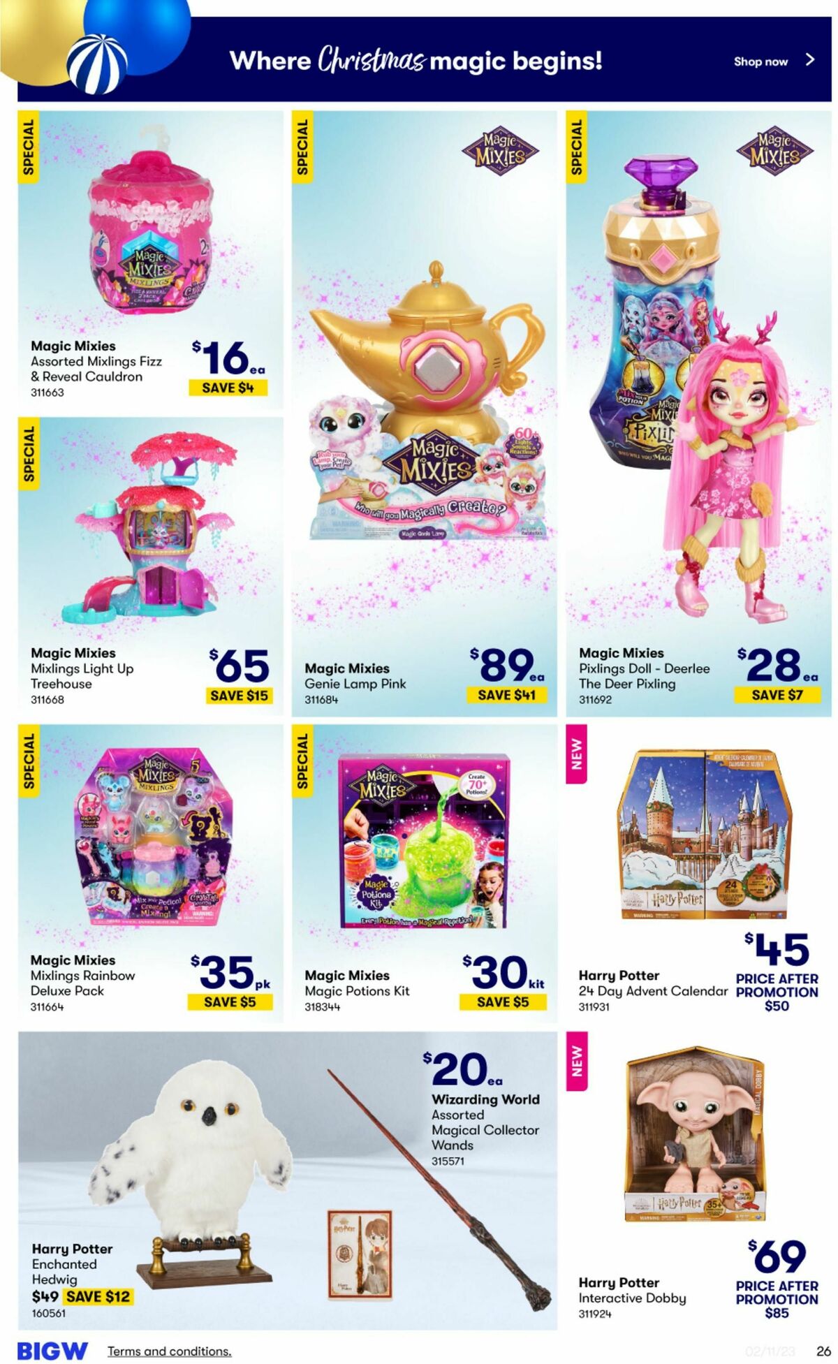 Big W Catalogues from 2 November