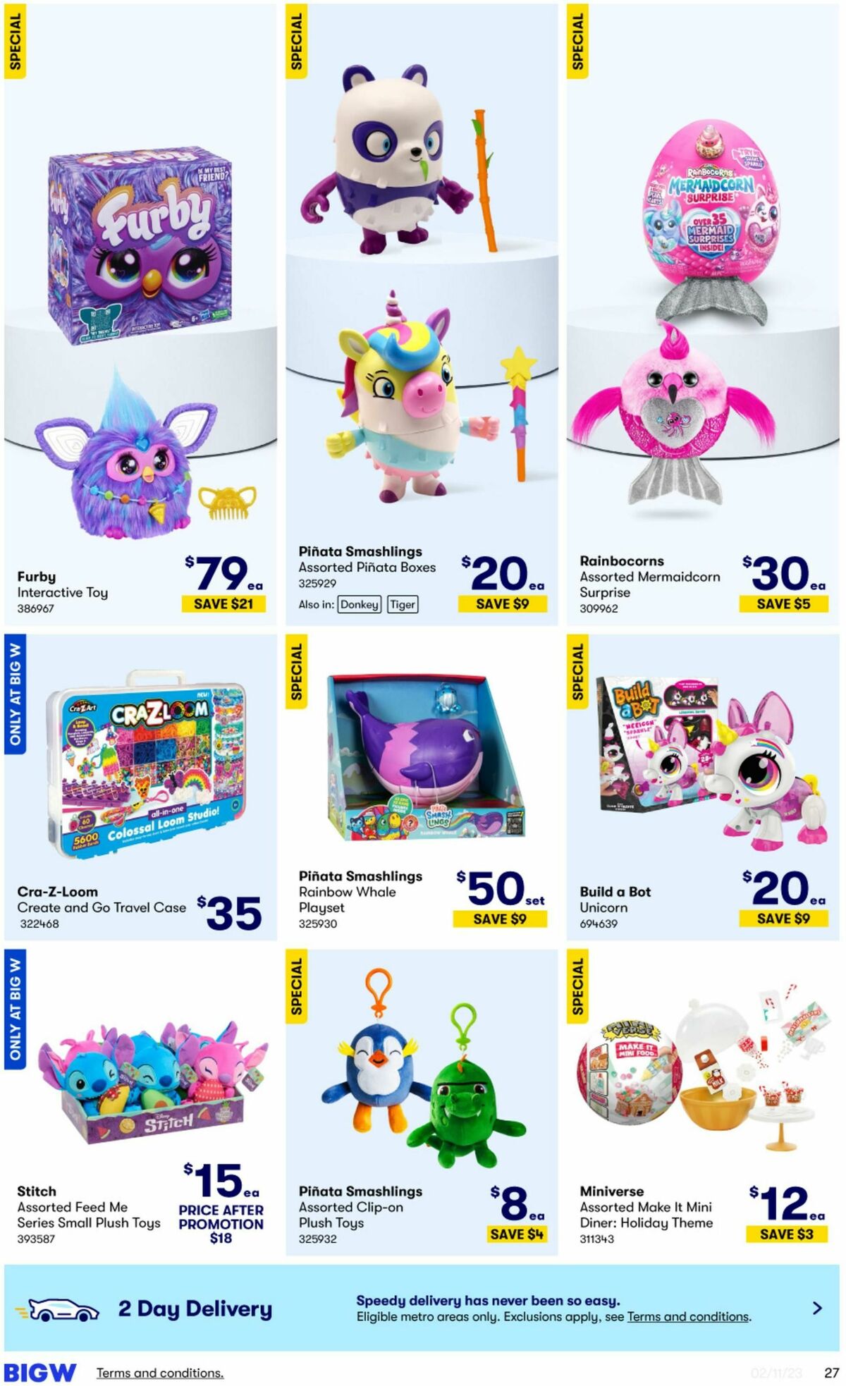 Big W Catalogues from 2 November