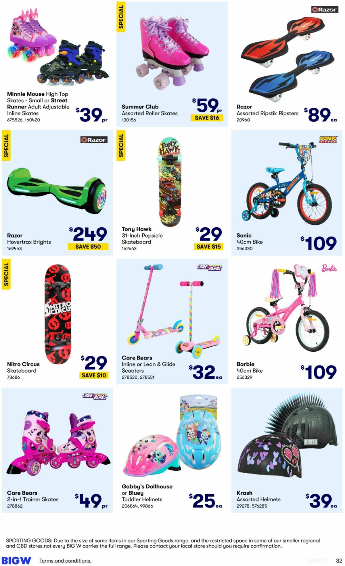 Big W Catalogues from 2 November