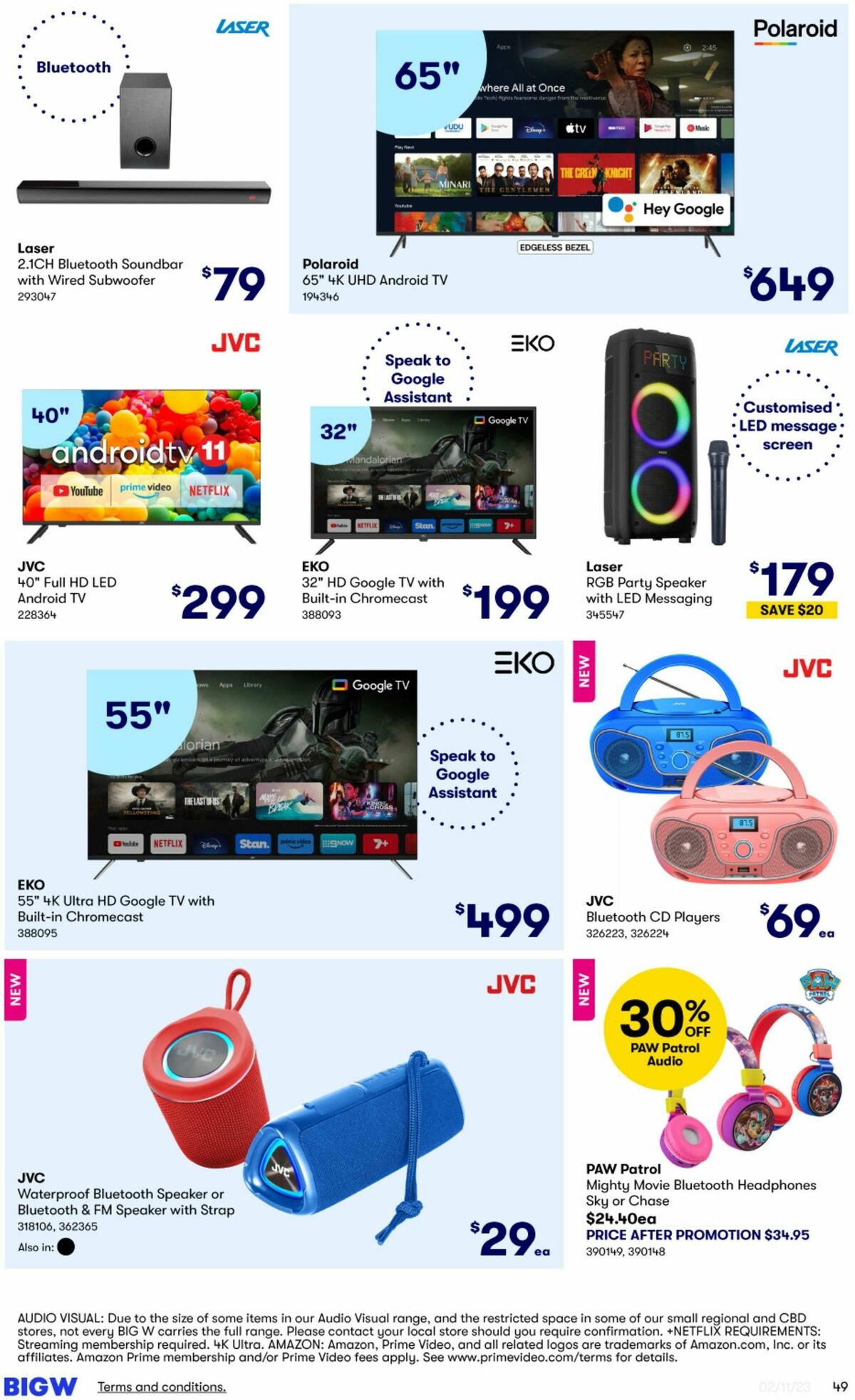 Big W Catalogues from 2 November