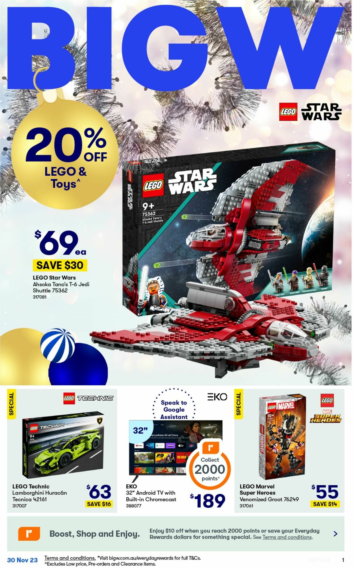 Big W Catalogues from 30 November