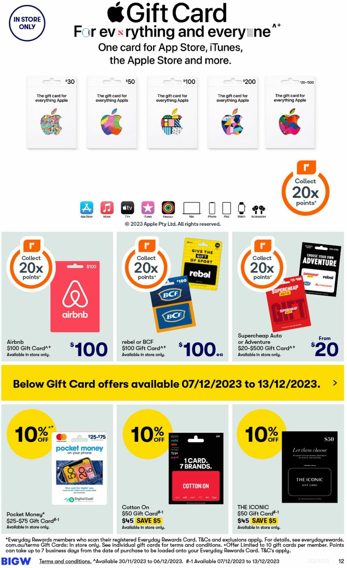 Big W Catalogues from 30 November