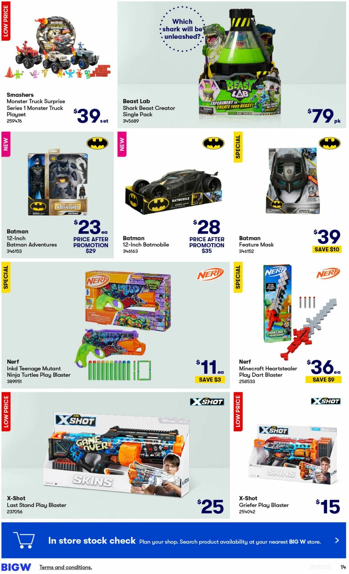Big W Catalogues from 30 November