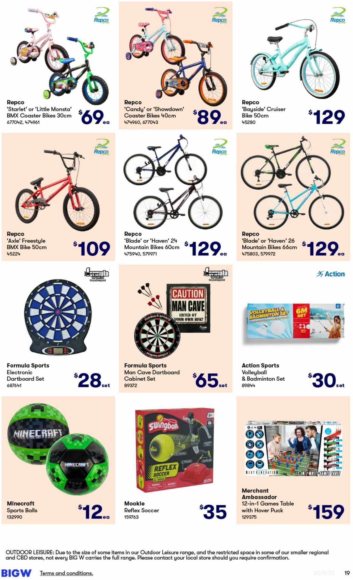 Big W Catalogues from 30 November
