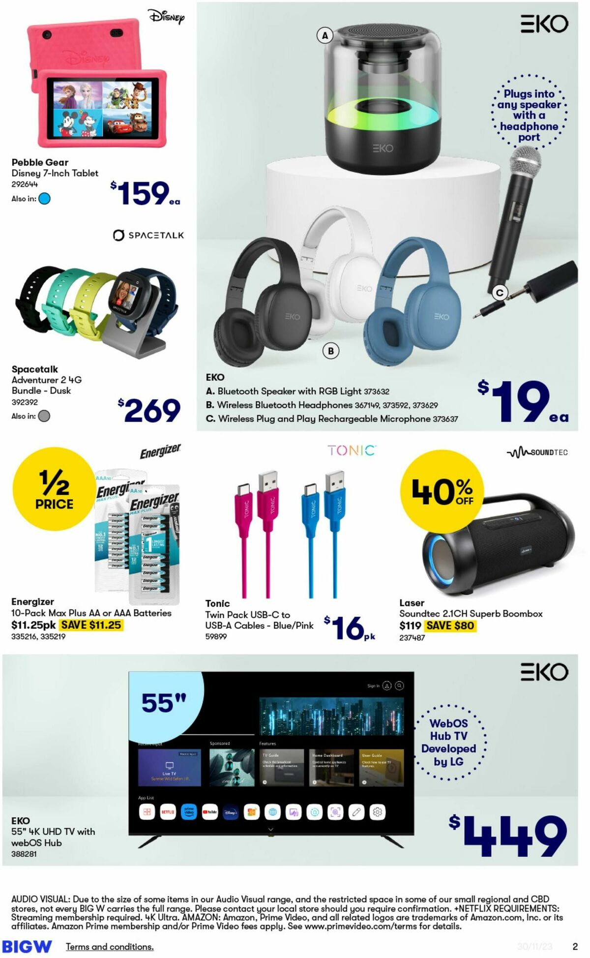 Big W Catalogues from 30 November