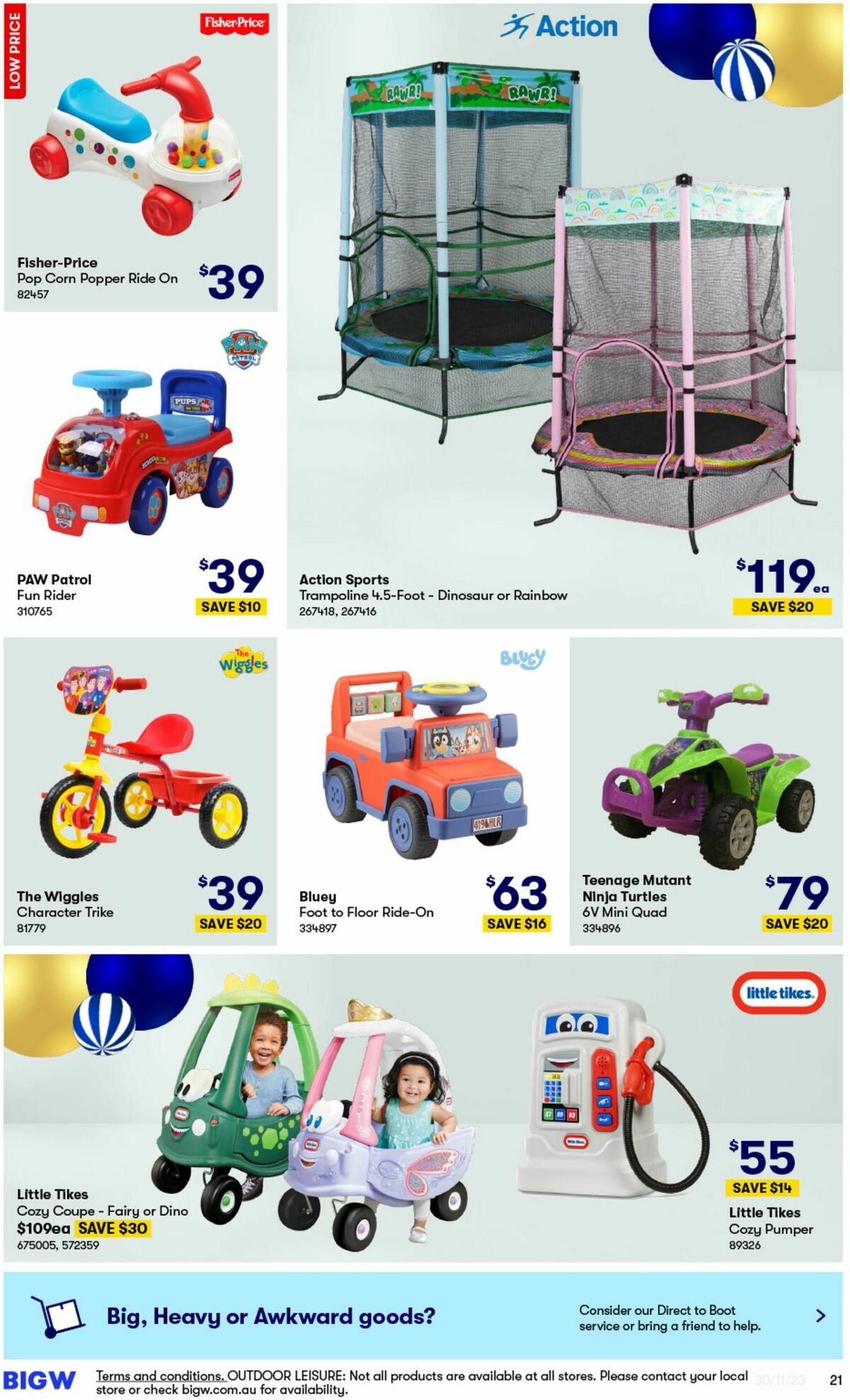 Big W Catalogues from 30 November