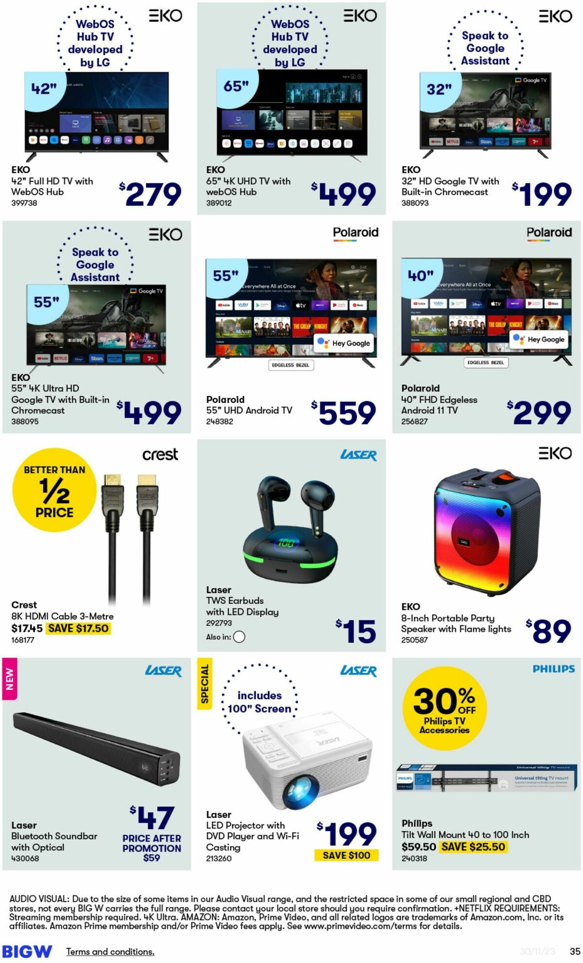 Big W Catalogues from 30 November