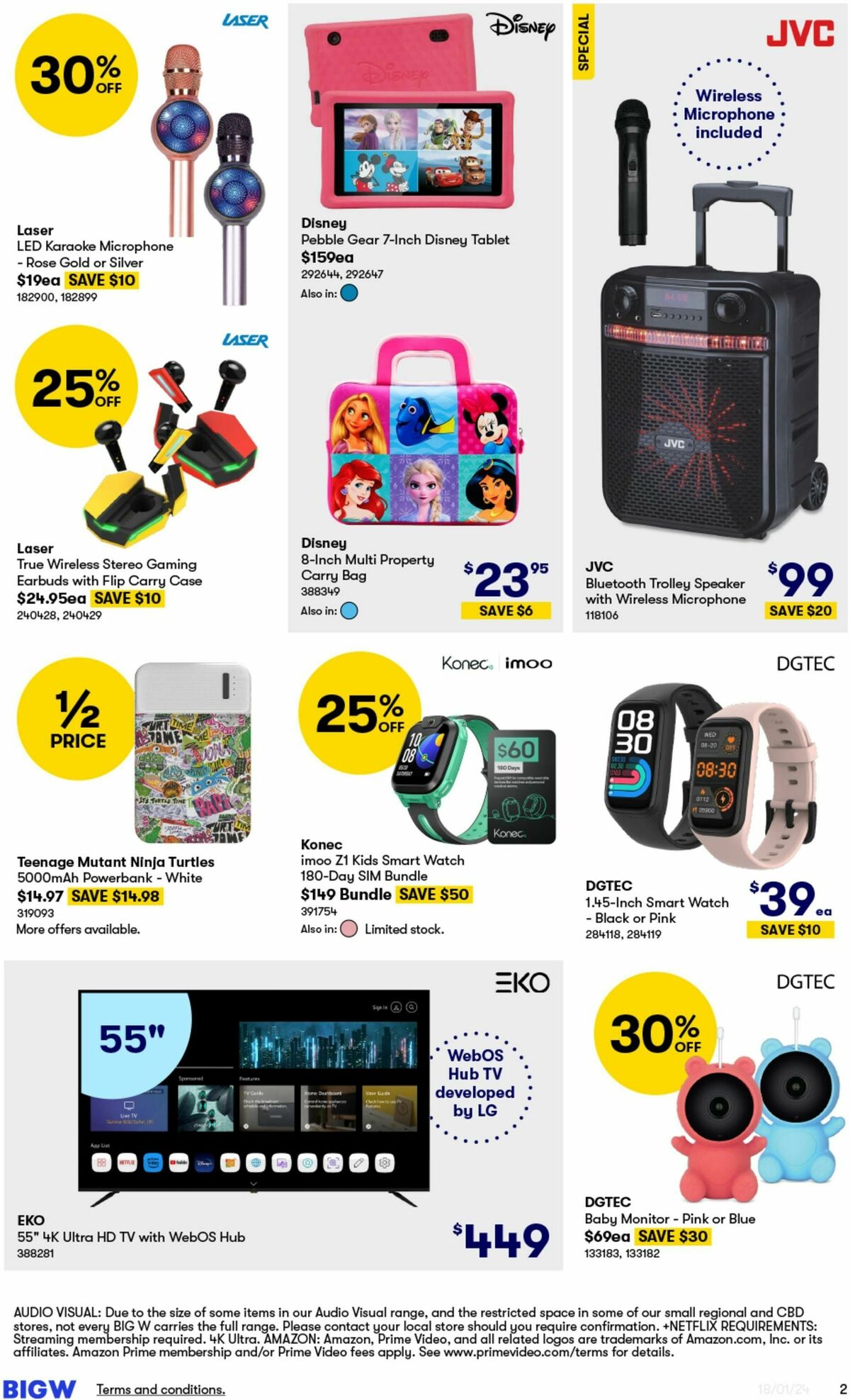 Big W Catalogues from 18 January