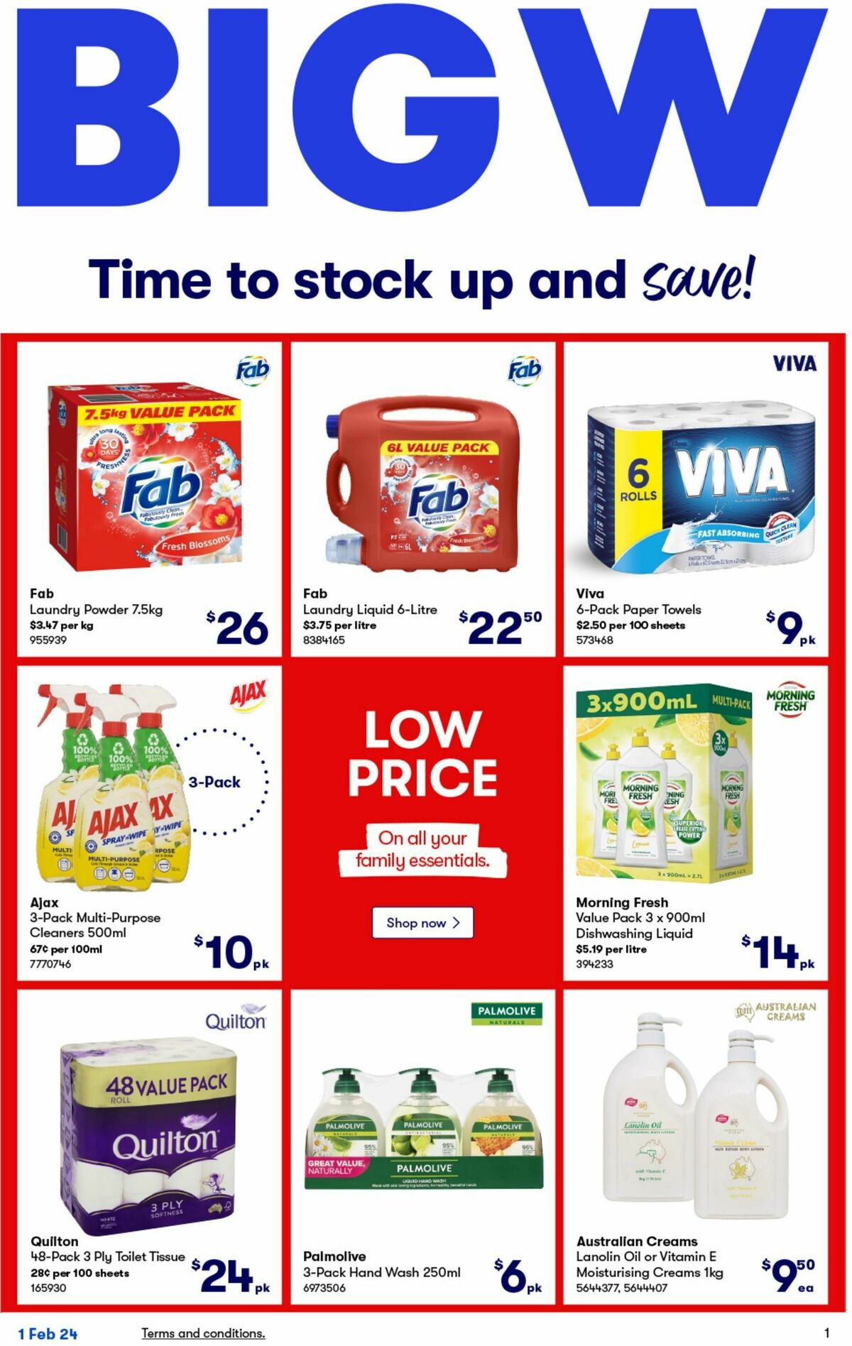 Big W Catalogues from 1 February