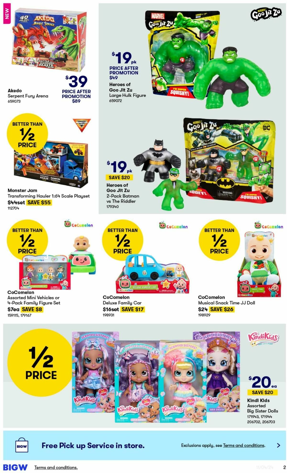 Big W Catalogues from 11 April