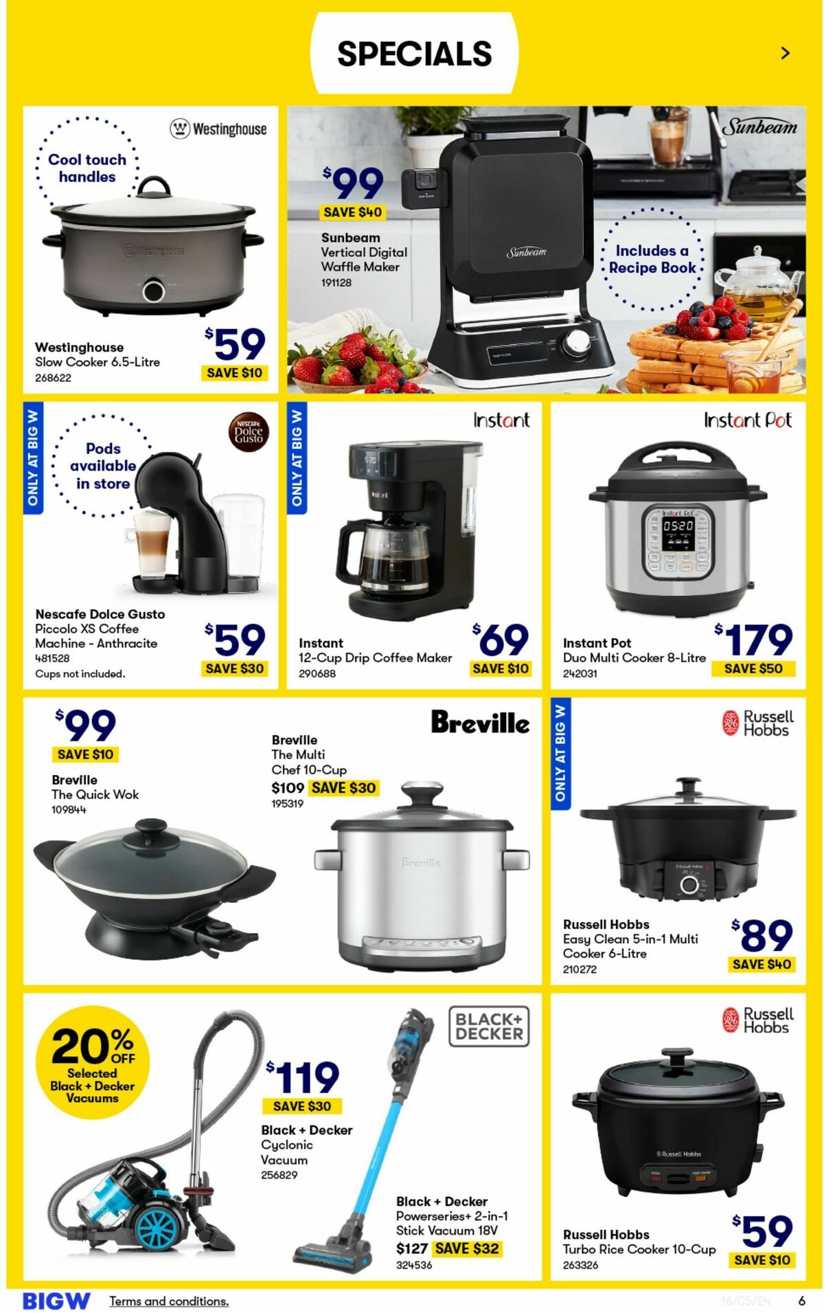 Big W Catalogues from 16 May