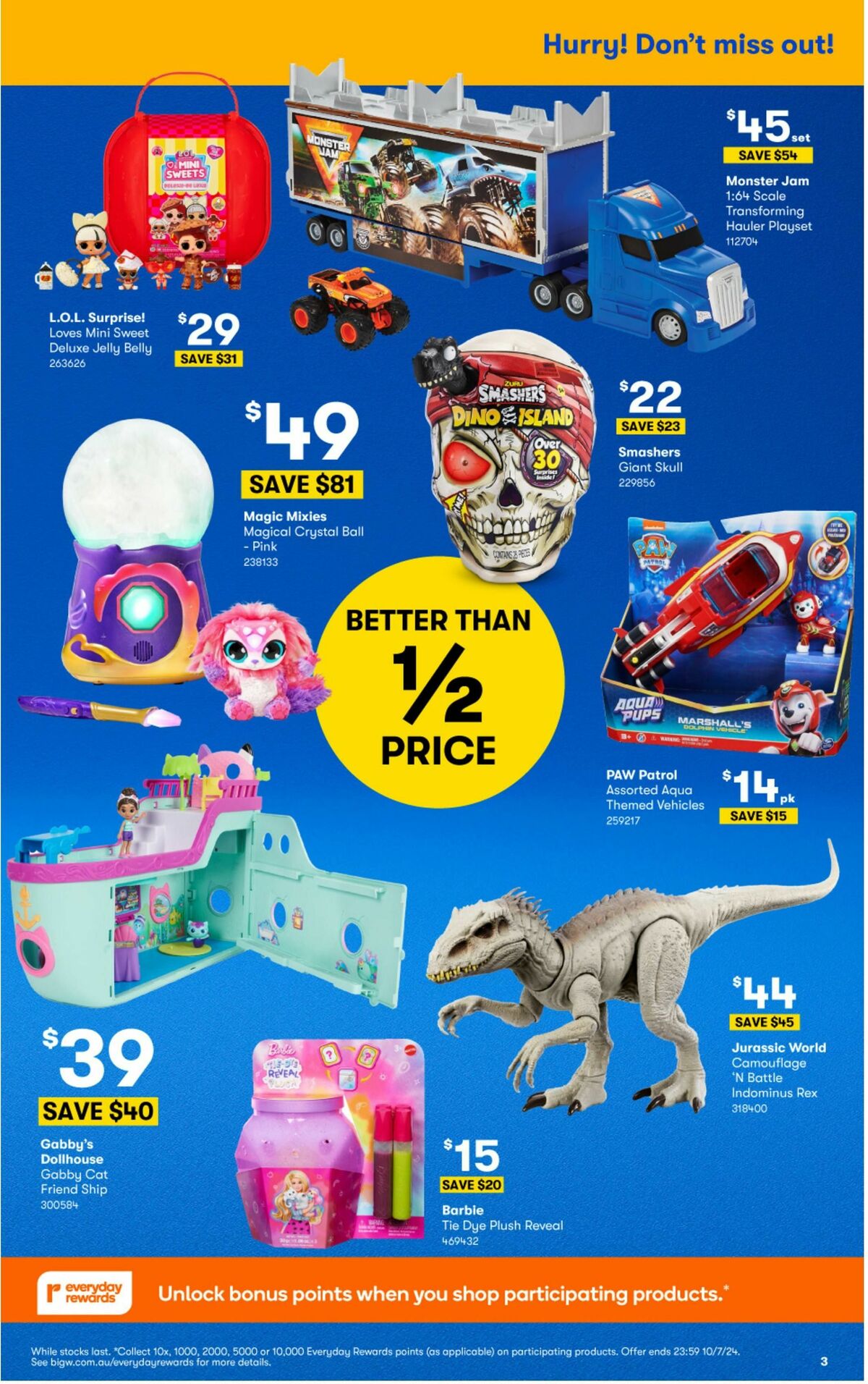 Big W Big Whopping Toy Sale Catalogues from 11 June