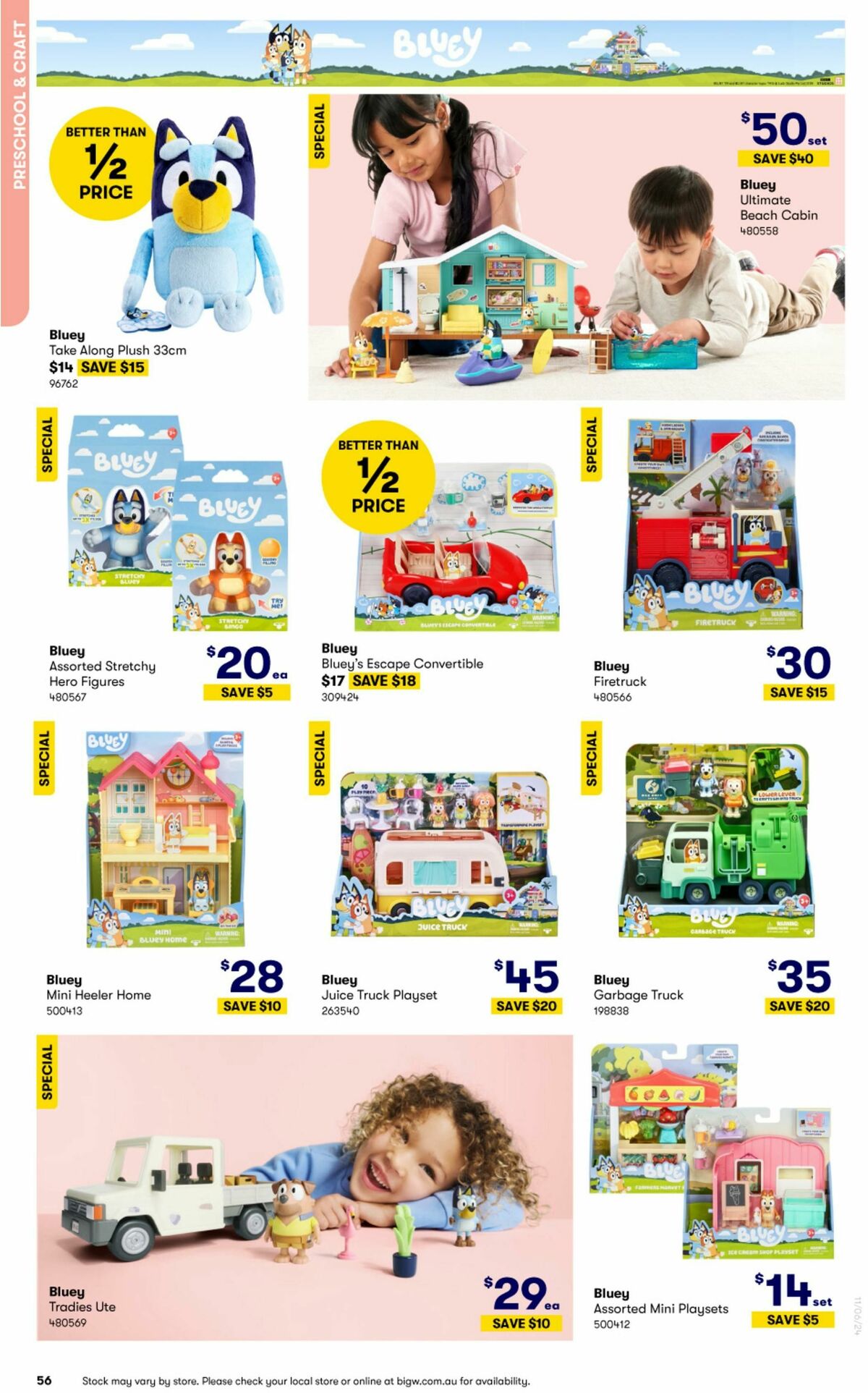 Big W Big Whopping Toy Sale Catalogues from 11 June