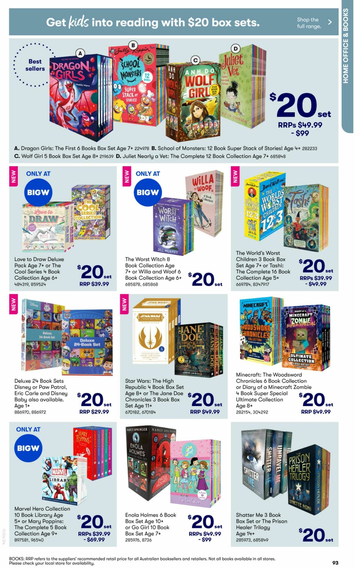 Big W Big Whopping Toy Sale Catalogues from 11 June