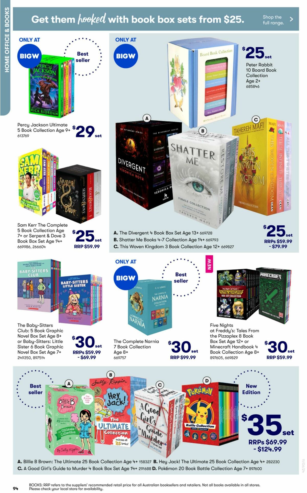 Big W Big Whopping Toy Sale Catalogues from 11 June