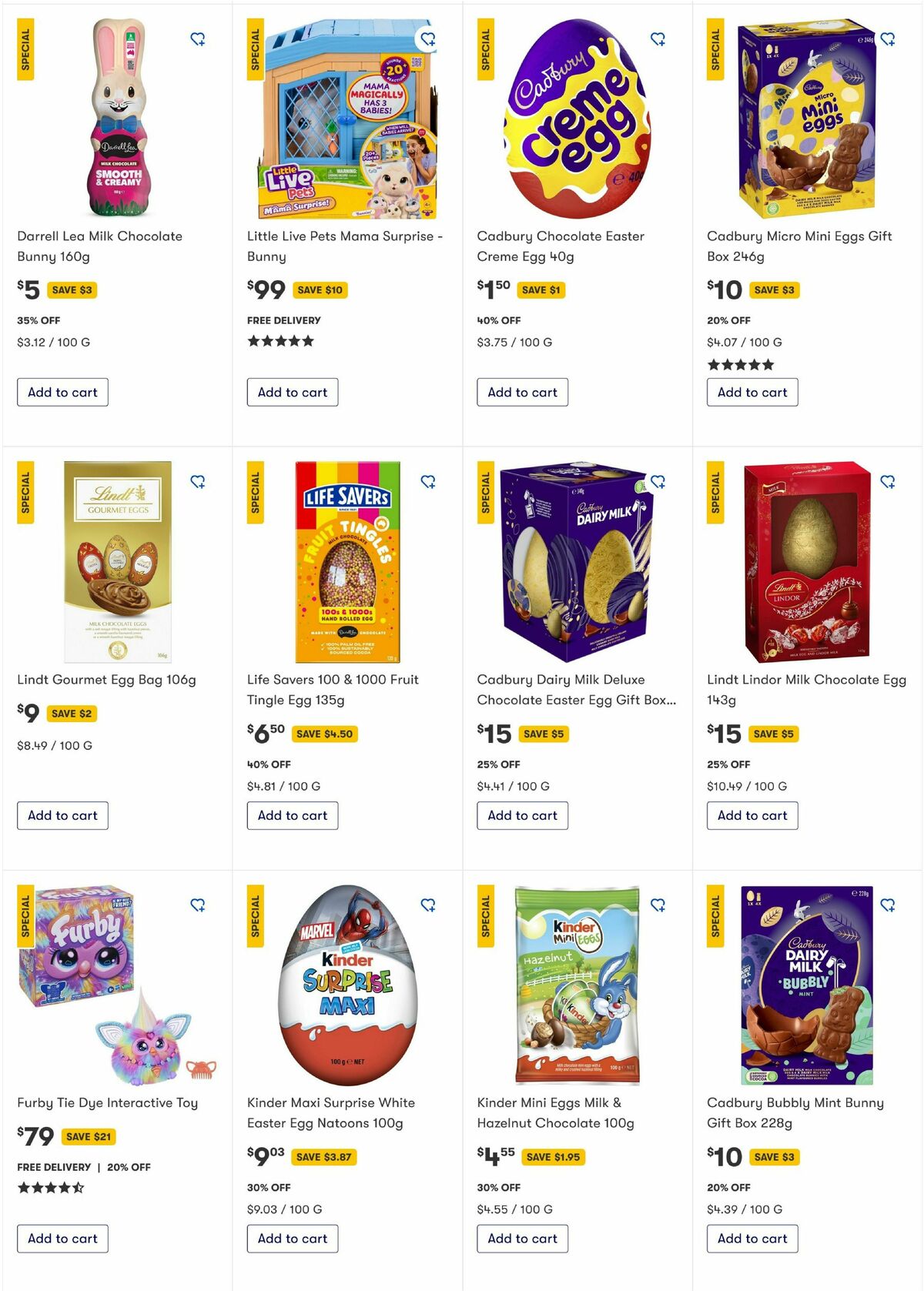 Big W Easter Catalogues from 10 April